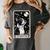 Boston Terrier Tarot Card Star With The Moon Men Women Kids Women's Comfort Colors T-Shirt Pepper