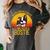 Boston Terrier Never Underestimate a Girl With a Bostie Women's Comfort Colors T-Shirt Pepper