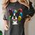 Celebration Event Birthday Party Boston Terrier Women's Comfort Colors T-Shirt Pepper