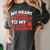 Childcare My Heart Belongs To Children Daycare Teacher Men Women Women's Comfort Colors T-Shirt Pepper
