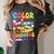 Color The World With Kindness Teachers Back To School Women's Comfort Colors T-Shirt Pepper Color The World With Kindness Teachers Back To School Women's Comfort Colors T-Shirt Pepper