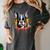 Colorful Boston Terrier Dog For Men Women Kids Women's Comfort Colors T-Shirt Pepper