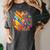 Colorful Brain Art Teacher Artist Painter Student Women's Comfort Colors T-Shirt Pepper Colorful Brain Art Teacher Artist Painter Student Women's Comfort Colors T-Shirt Pepper