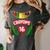 Crayon Box Fun Teacher Student Crayon Squad Halloween 2023 Women's Comfort Colors T-Shirt Pepper