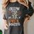 Creepin It Real Pre-K Monsters Halloween Preschool Teacher Women's Comfort Colors T-Shirt Pepper