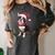 Cute Boston Terrier Dog Christmas Merry X-Mas Graphic Women's Comfort Colors T-Shirt Pepper