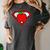 Cute Distressed Super Teacher Superhero Apple Shirt Women's Comfort Colors T-Shirt Pepper