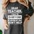 Dear Teacher i Talk To Everyone Funny Back To School Women's Comfort Colors T-Shirt Pepper Dear Teacher i Talk To Everyone Funny Back To School Women's Comfort Colors T-Shirt Pepper