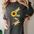 Dragonfly Sunflower Teacher Growth Mindset Choose To Shine Women's Comfort Colors T-Shirt Pepper