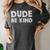 Dude Be Kind Unity Day Orange Anti Bullying Teachers Kids Women's Comfort Colors T-Shirt Pepper