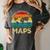 Easily Distracted By Maps Geography Teacher Women's Comfort Colors T-Shirt Pepper Easily Distracted By Maps Geography Teacher Women's Comfort Colors T-Shirt Pepper