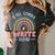ELA English Teacher Women's Comfort Colors T-Shirt Pepper