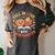 Fall In Love With Kindergarten Autumn Kindergarten Teacher Women's Comfort Colors T-Shirt Pepper