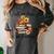 Fall In Love With Reading Book Autumn Teachers Pumpkins Women's Comfort Colors T-Shirt Pepper