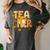 Fall Teacher Pumpkin Coquette Bow Autumn Classroom Women's Comfort Colors T-Shirt Pepper Fall Teacher Pumpkin Coquette Bow Autumn Classroom Women's Comfort Colors T-Shirt Pepper