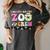 Field Zoo Trip Shirt For Teacher Second Grade Crew Women's Comfort Colors T-Shirt Pepper
