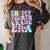 In My Fourth Grade Era Girl Back To School 4th Grade Teacher Women's Comfort Colors T-Shirt Pepper