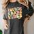 Fourth Grade Vibes Hello Team 4th Grade Teacher Kids Retro Women's Comfort Colors T-Shirt Pepper