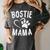 Fun Bostie Mama Dog Lover Apparel Boston Terrier Mom Women's Comfort Colors T-Shirt Pepper