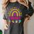 Future Kids Career Teacher Rainbow Boy Girl Graduations Women's Comfort Colors T-Shirt Pepper Future Kids Career Teacher Rainbow Boy Girl Graduations Women's Comfort Colors T-Shirt Pepper