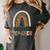 Future Teacher Boho Rainbow Leopard New Grad Student Women's Comfort Colors T-Shirt Pepper Future Teacher Boho Rainbow Leopard New Grad Student Women's Comfort Colors T-Shirt Pepper