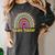 Future Teacher Rainbow Women's Comfort Colors T-Shirt Pepper
