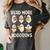 Groovy Halloween Ghost Read More Boooooks Librarian Teacher For Men Women Kids Women's Comfort Colors T-Shirt Pepper