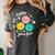 Groovy Happy To See Your Face Teacher School Appreciation Women's Comfort Colors T-Shirt Pepper Groovy Happy To See Your Face Teacher School Appreciation Women's Comfort Colors T-Shirt Pepper