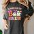 Groovy Kindergarten Boo Crew Kinder Halloween Teacher Kids Women's Comfort Colors T-Shirt Pepper