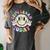 Groovy Retro Lets Learn Today Teacher Student Back To School Women's Comfort Colors T-Shirt Pepper Groovy Retro Lets Learn Today Teacher Student Back To School Women's Comfort Colors T-Shirt Pepper
