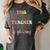 Groovy This Teacher Is Glowing Hello Summer End Of School Women's Comfort Colors T-Shirt Pepper Groovy This Teacher Is Glowing Hello Summer End Of School Women's Comfort Colors T-Shirt Pepper