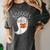 Halloween Cute Ghost Book Reading Teacher Women's Comfort Colors T-Shirt Pepper Halloween Cute Ghost Book Reading Teacher Women's Comfort Colors T-Shirt Pepper