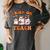 Halloween Teacher Ghosts Trick Or Teach Retro Costume Women Women's Comfort Colors T-Shirt Pepper Halloween Teacher Ghosts Trick Or Teach Retro Costume Women Women's Comfort Colors T-Shirt Pepper