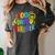 Happy 100th Day Of School 100 Days Brighter Girls Teacher Women's Comfort Colors T-Shirt Pepper