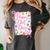 Happy Dot Day Bow Coquette For Teacher Girls Women's Comfort Colors T-Shirt Pepper