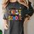 Happy First Day Of School PE Teacher Life Back To School Women's Comfort Colors T-Shirt Pepper