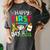 Happy First Day Of School Teacher Back To School Student Women's Comfort Colors T-Shirt Pepper Happy First Day Of School Teacher Back To School Student Women's Comfort Colors T-Shirt Pepper
