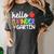 Hello Kindergarten Team Kinder Back To School Teacher Kids Women's Comfort Colors T-Shirt Pepper Hello Kindergarten Team Kinder Back To School Teacher Kids Women's Comfort Colors T-Shirt Pepper