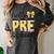 Hello Pre-K Preschool Back To School First Day Teacher Kids Women's Comfort Colors T-Shirt Pepper