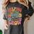 Helping Little Minds Grow Teacher First Day Back To School Women's Comfort Colors T-Shirt Pepper Helping Little Minds Grow Teacher First Day Back To School Women's Comfort Colors T-Shirt Pepper