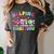 Helping Little Minds Grow Teacher Life Back To School Women's Comfort Colors T-Shirt Pepper