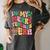 In My Holly Xmas Jolly Teacher Era Teacher Vibes Christmas Women's Comfort Colors T-Shirt Pepper In My Holly Xmas Jolly Teacher Era Teacher Vibes Christmas Women's Comfort Colors T-Shirt Pepper