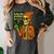 HUGvyn Halloween Skeleton Six Seven 67 Meme PEMDAS Teacher Women's Comfort Colors T-Shirt Pepper