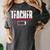 Humor Teacher Empty Battery Power Men Women Women's Comfort Colors T-Shirt Pepper Humor Teacher Empty Battery Power Men Women Women's Comfort Colors T-Shirt Pepper