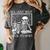 I'Ll Just Wait Until It's Quiet Skeleton Halloween Teacher Women's Comfort Colors T-Shirt Pepper