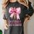 I'm Literally Just a Teacher Pencil Coquette Bow School Women's Comfort Colors T-Shirt Pepper