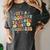 Its A Good Day To Teach Tiny Musicians Music Teacher Flower Women's Comfort Colors T-Shirt Pepper