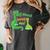 Kids My Nonna Loves Me Dinosaur Grandson Women's Comfort Colors T-Shirt Pepper