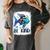 Be Kind Rainbow Fish Teacher Life Back To School Teaching Men Women Women's Comfort Colors T-Shirt Pepper