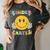 Kindergarten Squad Smile Face Teachers Kids Back To School Women's Comfort Colors T-Shirt Pepper Kindergarten Squad Smile Face Teachers Kids Back To School Women's Comfort Colors T-Shirt Pepper